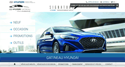 Desktop Screenshot of hyundaigatineau.ca