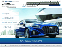 Tablet Screenshot of hyundaigatineau.ca